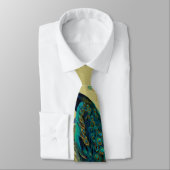 花の孔雀 ネクタイ (タイ)