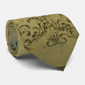 花の孔雀 ネクタイ (ロール)