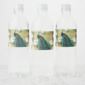 花の孔雀 ペットボトルラベル (ボトル)