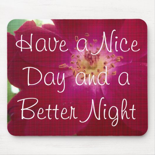 花の完成：市松模様にバラ花の模様アート マウスパッド (正面)