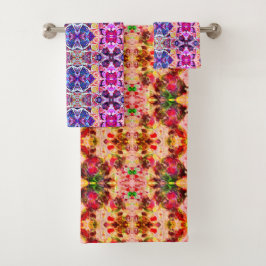 花の宝石 バスタオルセット