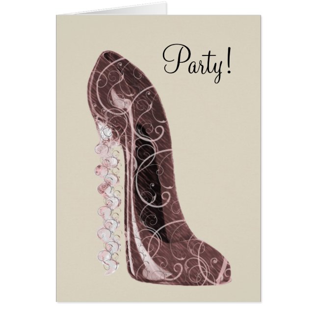 花の小剣の靴の芸術 (正面)