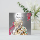 花の少女 , ムーンストーン（白） 招待状 (スタンド正面)