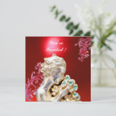 花の少女 , 赤いルビー 招待状 (スタンド正面)