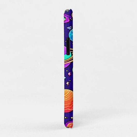 花の巣:惑星と星 Case-Mate iPhoneケース (裏面/右)