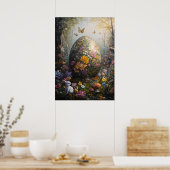 花の巨星の卵ポスター ポスター (キッチン)