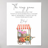 花の市場 – ゲームのポスターにリングを置く ポスター (正面)