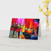 花の市場、Chiang Mai カード (黄色い花)