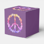 花の平和のカラフル フェイバーボックス (裏面サイド)