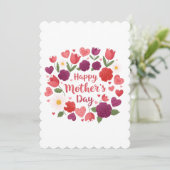 花の幸せな母の日 シーズンカード (スタンド正面)