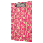 花の幾何学的なパターン クリップボード (左)