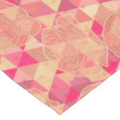 花の幾何学的なパターン テーブルクロス (アングル)