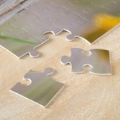 花の庭でボルチモアのオリオールの女性 ジグソーパズル (側面)