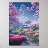 花の庭に邸宅 ポスター (正面)