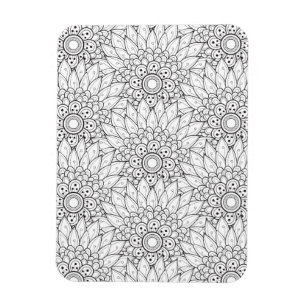 花の庭の落書き マグネット