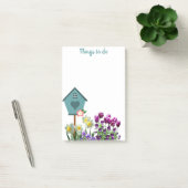 花の庭の鳥小屋 ToDoリスト  ポストイット (オフィス)