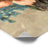 花の庭バレンタインデーのポスター ポスター (角)