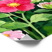 花の庭ワールド最高のマ ポスター (角)