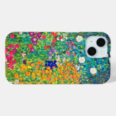 花の庭園 グスタフ・クリムト Case-Mate iPhoneケース (裏面 (横))