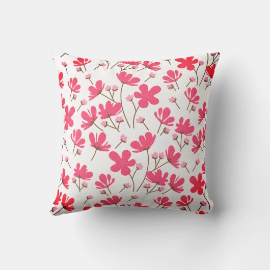 花の庭 クッション (裏面)