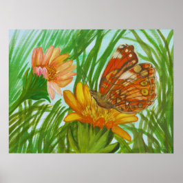 花の庭 ポスター