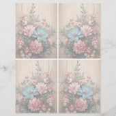 花の影 ソフトライトの背景 (正面)