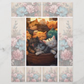 花の影 ソフトライトの背景 (正面)