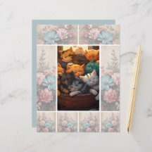 花の影 ソフトライトの背景