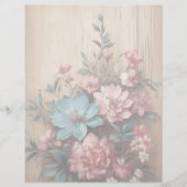 花の影 柔らかな光の背景 (正面)