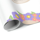 花の怠惰の包装紙 ラッピングペーパー (ロールコーナー)