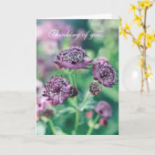 花の想いやりカード カード (黄色い花)