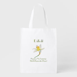 花の意味を持つサンライトの水仙 エコバッグ