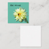 花の愛のカード ノートカード (正面/裏面)