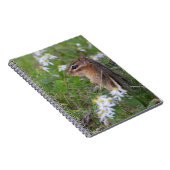 花の愛らしいチムンク ノートブック (右側)