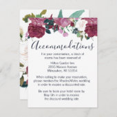 花の愛 エンクロージャーカード (正面/裏面)