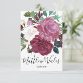 花の愛 招待状 (スタンド正面)