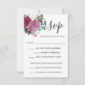 花の愛 招待状 (正面)