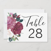 花の愛 招待状 (正面)