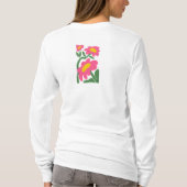 花の愛 Tシャツ (裏面)