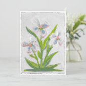 花の感謝カード サンキューカード (スタンド正面)