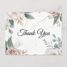 花の感謝 ポストカード