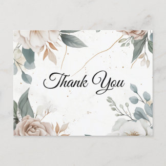 花の感謝 ポストカード