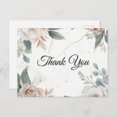 花の感謝 ポストカード (正面/裏面)