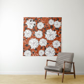 花の招待状：アブストラクトウェディング タペストリー (インサイチュ)