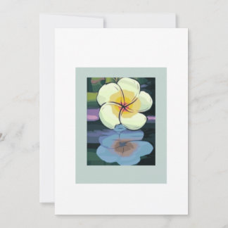 花の招待状。全ての行事に。 招待状