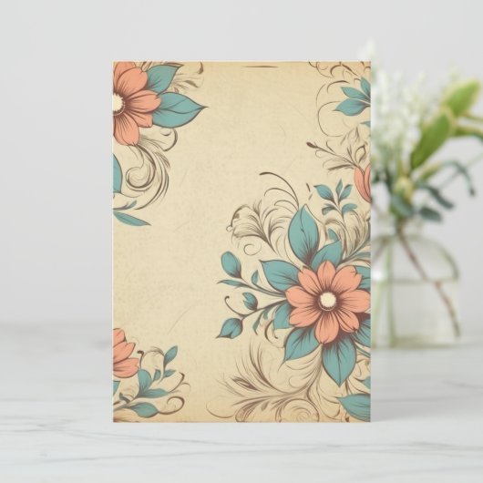 花の招待状 招待状 (スタンド正面)