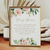 花の指輪ゲーム ブライダルシャワーゲーム サイン