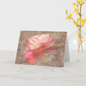 花の挨拶状 カード (黄色い花)