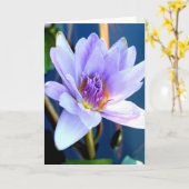 花の挨拶状 カード (黄色い花)