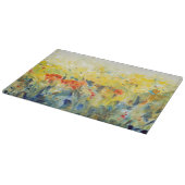 花の揺れII カッティングボード (角)